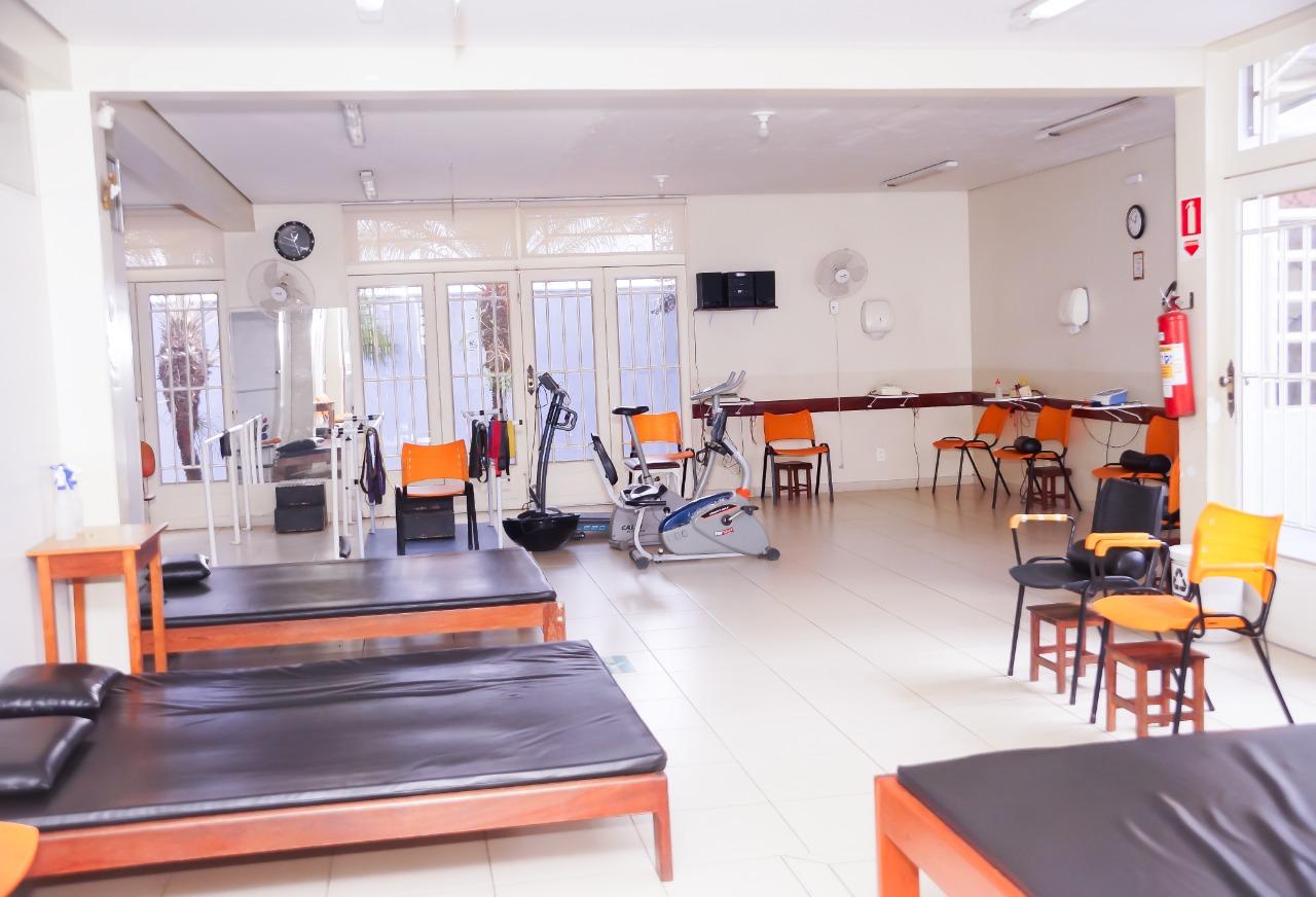 Sala de fisioterapia da Fisioclinic